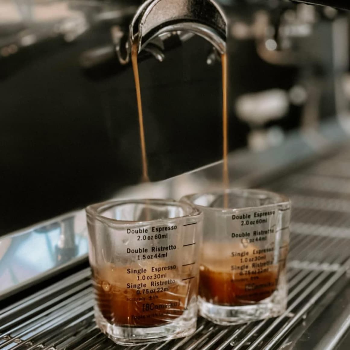 Same custom-roasted espresso as downtown, just faster ☕️